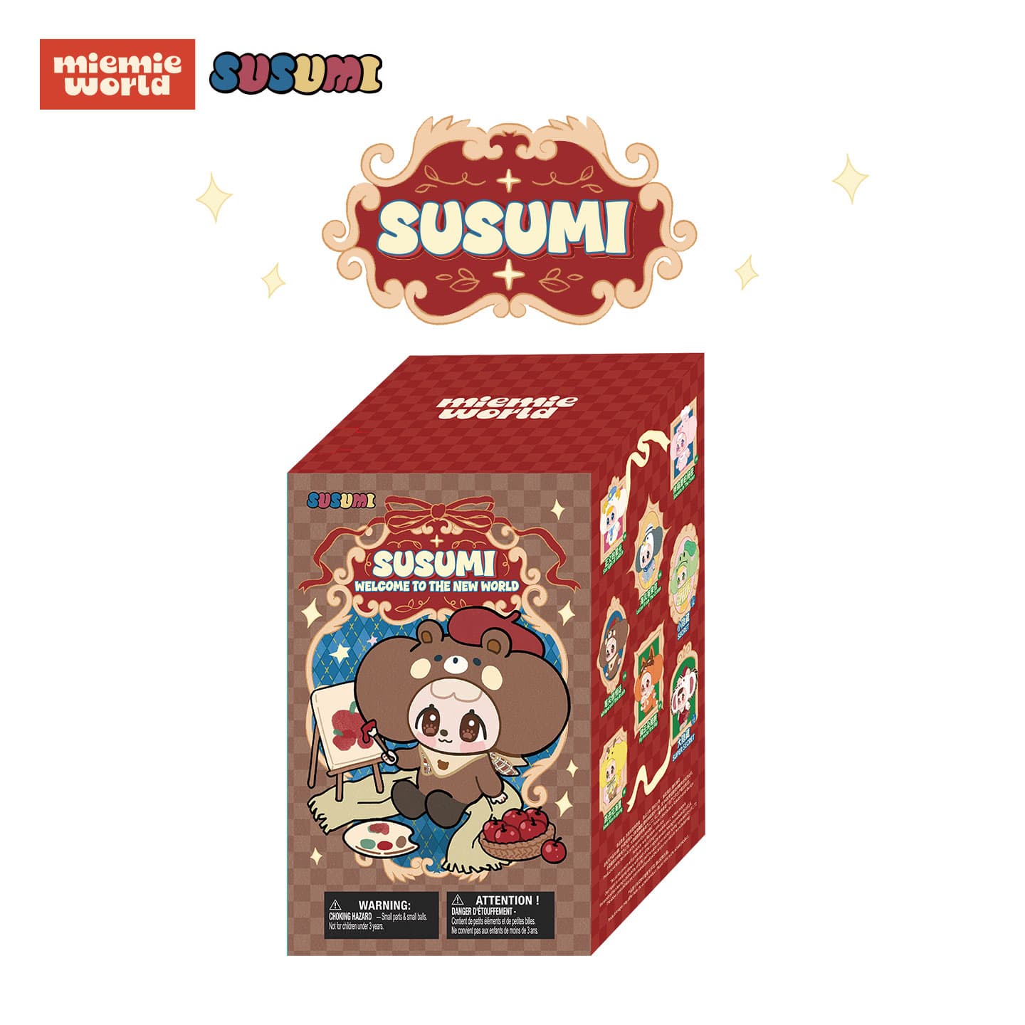 SUSUMI-欢迎来到大人世界系列毛绒盲盒