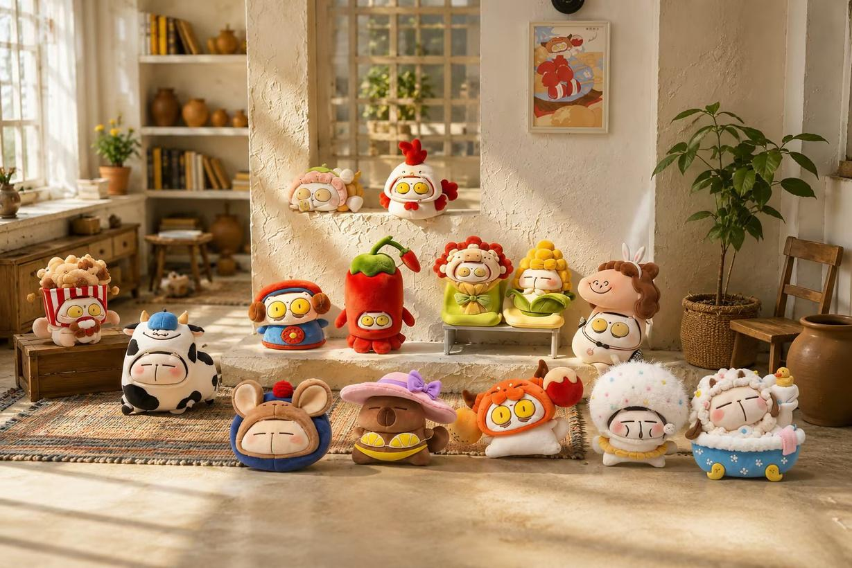 Meetle "Half-Charged Cat Life" Pun Theme Blind Box